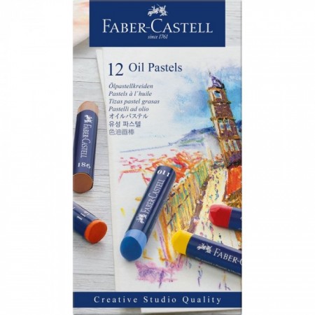 Oil pastel crayons box of 12